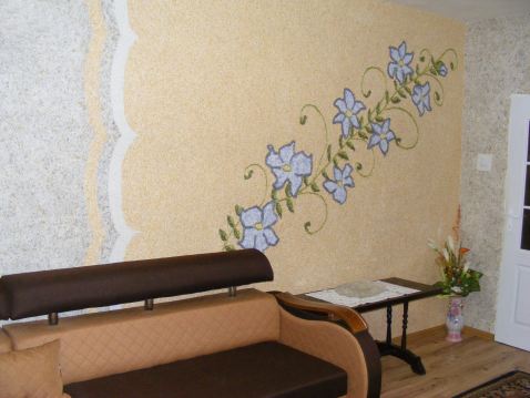 шовкові рідкі шпалери