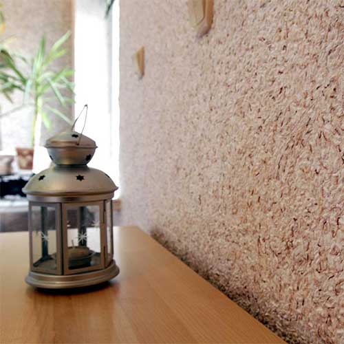 Интерьер кухни жидкие обои